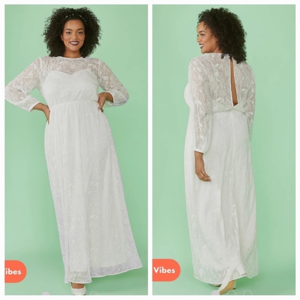 ModCloth - Just the Beginning Maxi Dress Size Medium